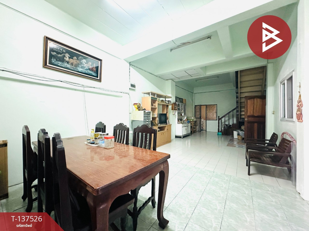 ขายทาวน์โฮมมหาชัย สมุทรสาคร : ขายทาวน์เฮ้าส์ หมู่บ้านเบญจทรัพย์นคร 3 (Benjasap Nakorn 3) โคกขาม สมุทรสาคร