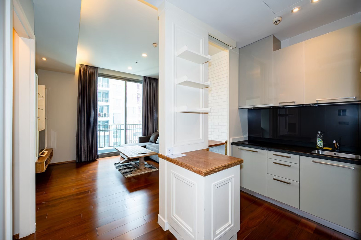 For RentCondoSukhumvit, Asoke, Thonglor : For Rent Condo Quattro By Sansiri Fully furnished (S15-15546)  