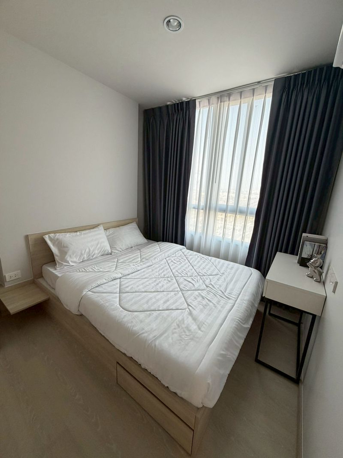 For RentCondoBangna, Bearing, Lasalle : Condo for rent NUE Mega Plus Bangna, good price, 1 bedroom, 28 sq m, ready to move in, good location in Bangna area, walk 20 steps to Mega Bangna mall. #New Mega Plus Bangna #New room #Fully furnished