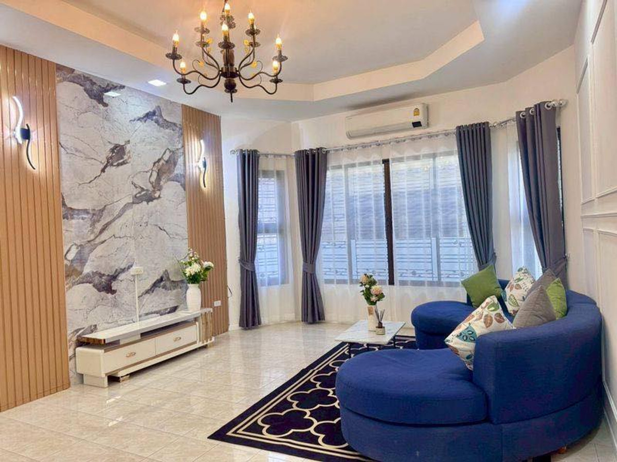 For RentHousePattaya, Bangsaen, Chonburi : Single house 63 sq m. Soi Noen Plubwan / 3 bedrooms (for rent), Single House Soi Noen Plubwan / 3 Bedrooms (FOR RENT) BEWN145