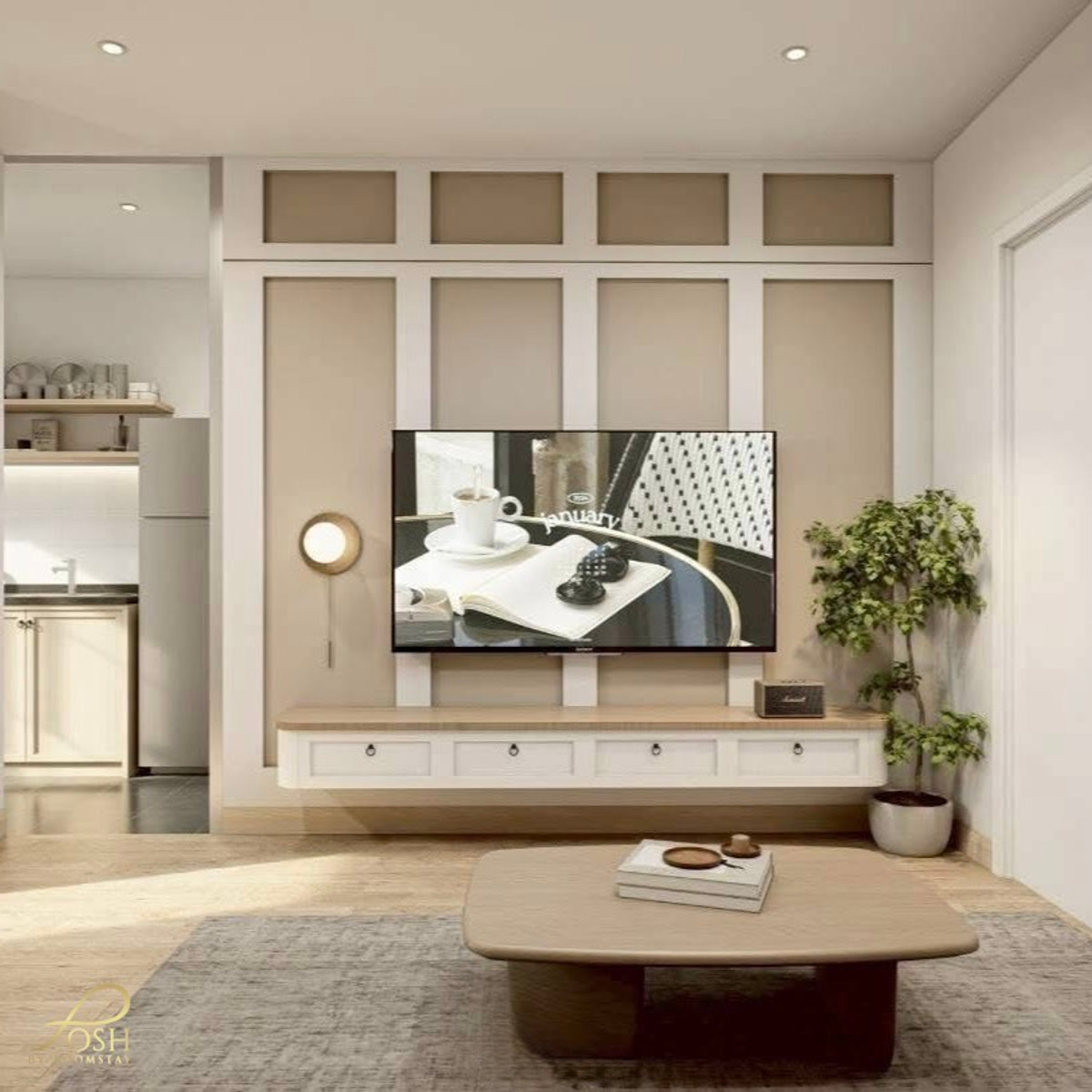 For SaleCondoPhuket : The Base Height Condo by Sansiri – Samkong, near Bangkok Hospital Newly renovated in Japandi style.