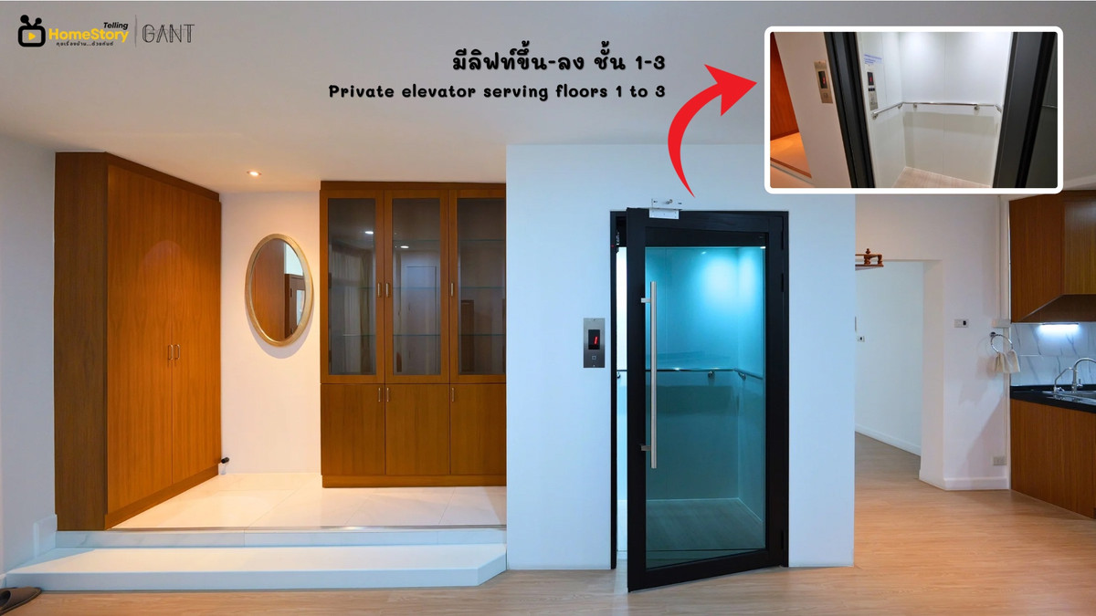 For SaleTownhomeRama3 (Riverside),Satupadit : 3-Story Townhome, 2 Units, Ready to Move In, City Center, Arunphat Village, Rama 3 (Gant-344)