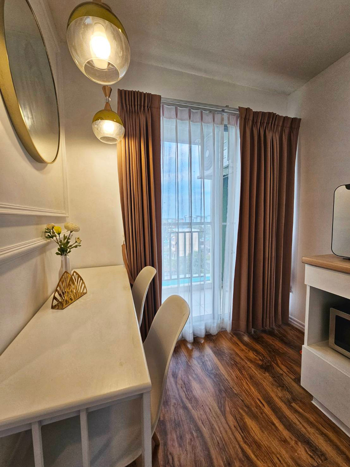 For RentCondoSeri Thai, Ramkhamhaeng Nida : Condo for rent, available, ready to move in Lumpini Condo Town Nida-Serithai☎️Line: 0883894733