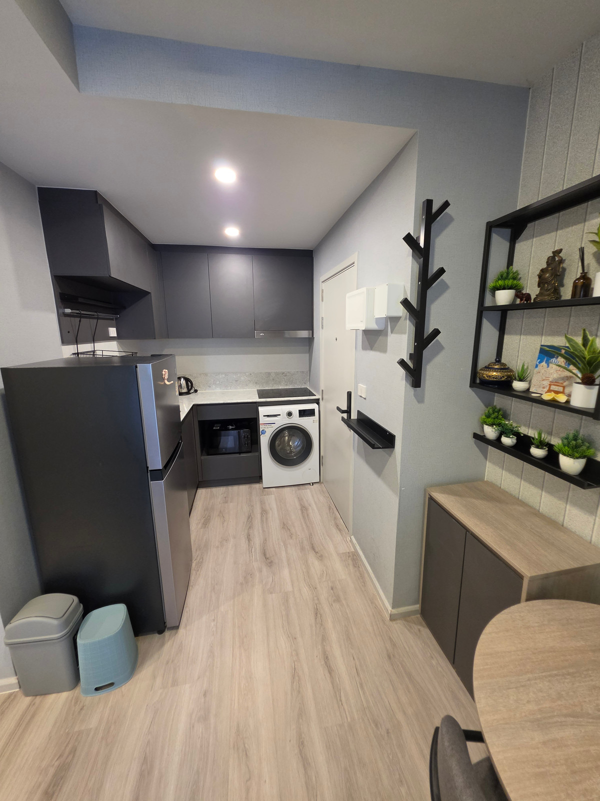 For RentCondoRatchadapisek, Huaikwang, Suttisan : Condo for Rent: Quintara Mhy Gen — 2-Bedroom 2-Bathroom Unit near MRT Huai Khwang, Only 25,000 THB/Month