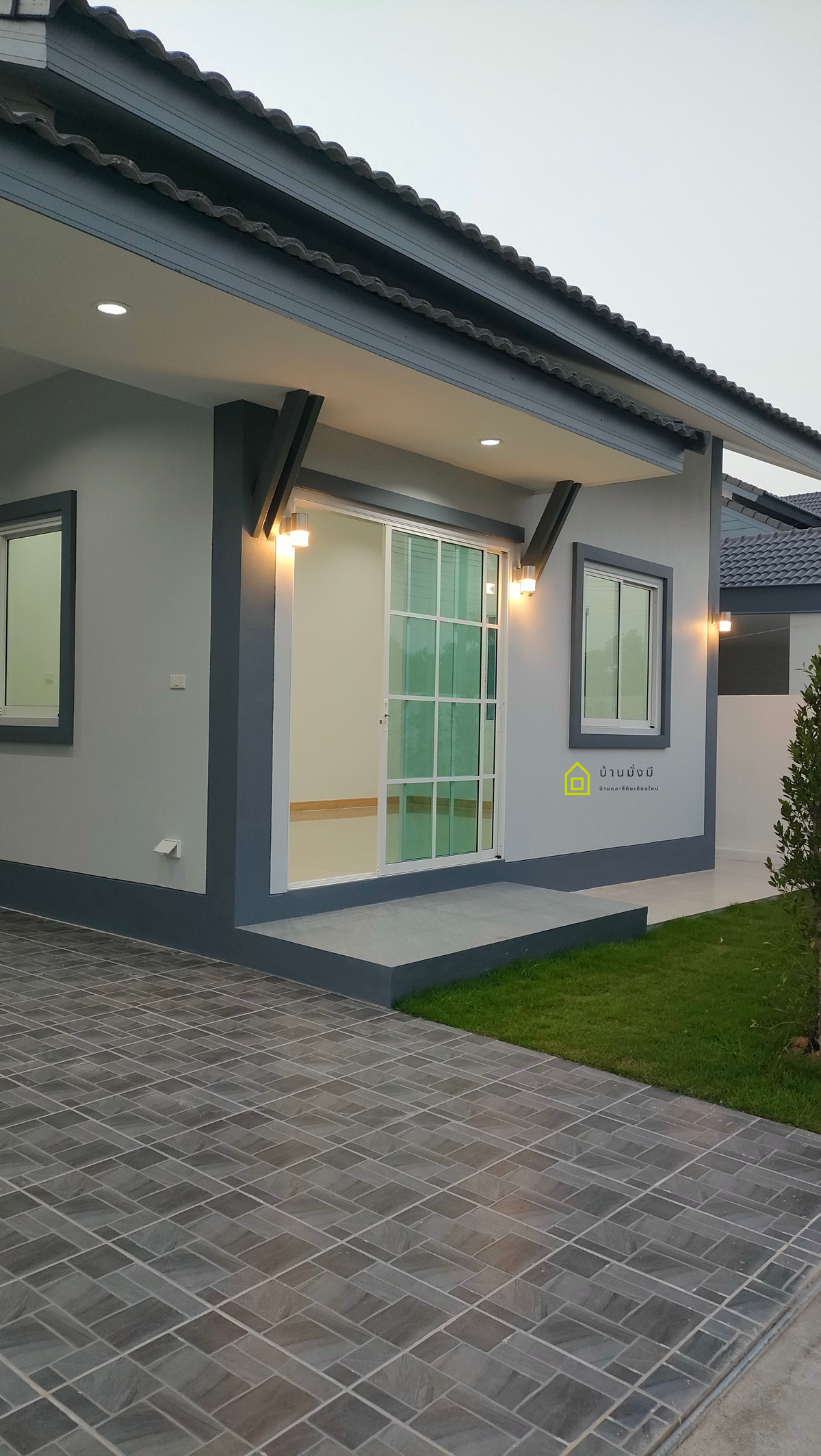 For SaleHouseChiang Mai : House near Nong Chom Intersection (Likhit Chiwan), near Ton Kla School, San Sai District, Chiang Mai.