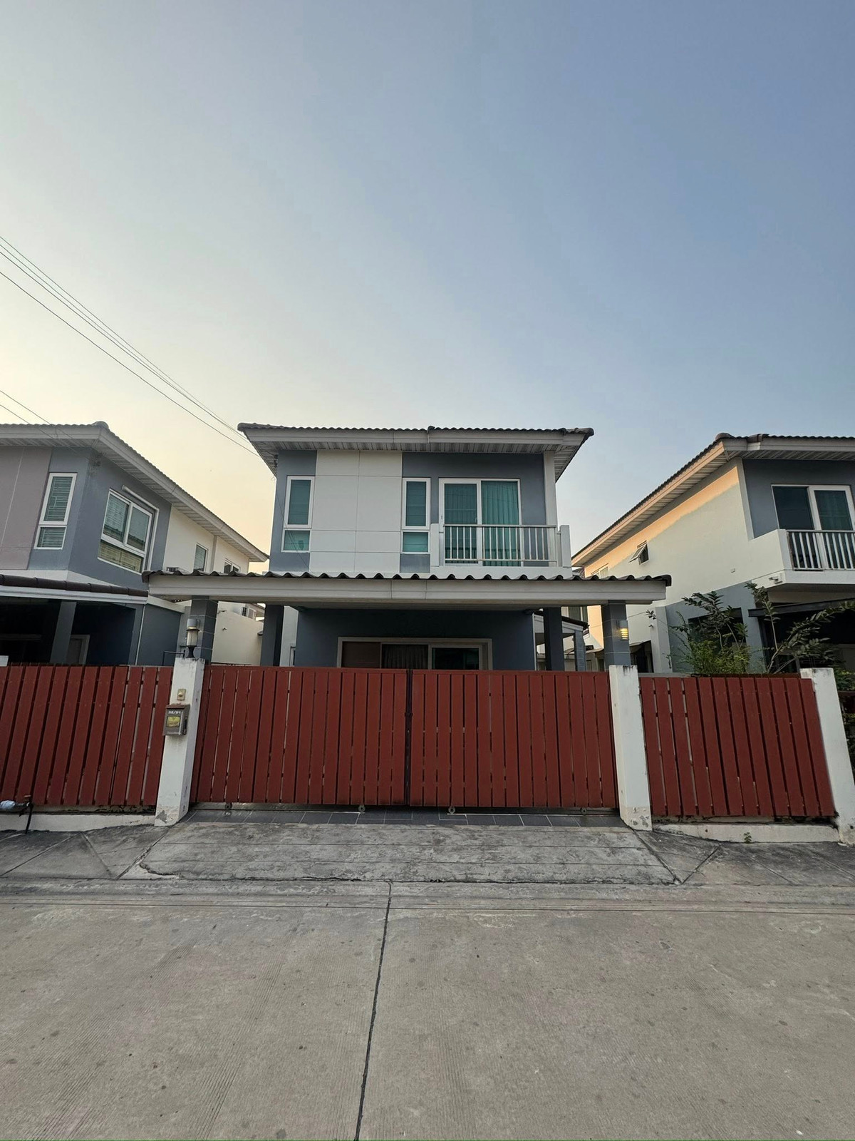 For SaleHousePattaya, Bangsaen, Chonburi : 2-storey detached house for sale Supalai Ville Chonburi University