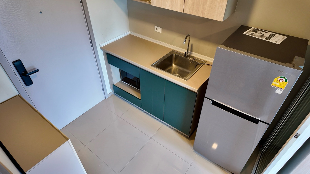 For RentCondoPinklao, Charansanitwong : For rent, D Condo Phana 28 SQM, you will receive a convenient, clean, fully furnished room with electrical appliances.