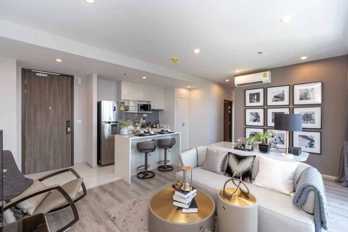 For RentCondoOnnut, Udomsuk : 🔥Rent at Ideo Mobi Sukhumvit 66 🔥2BR 2BR 🔥60,000🔥80.5sqm 🔥Floor8