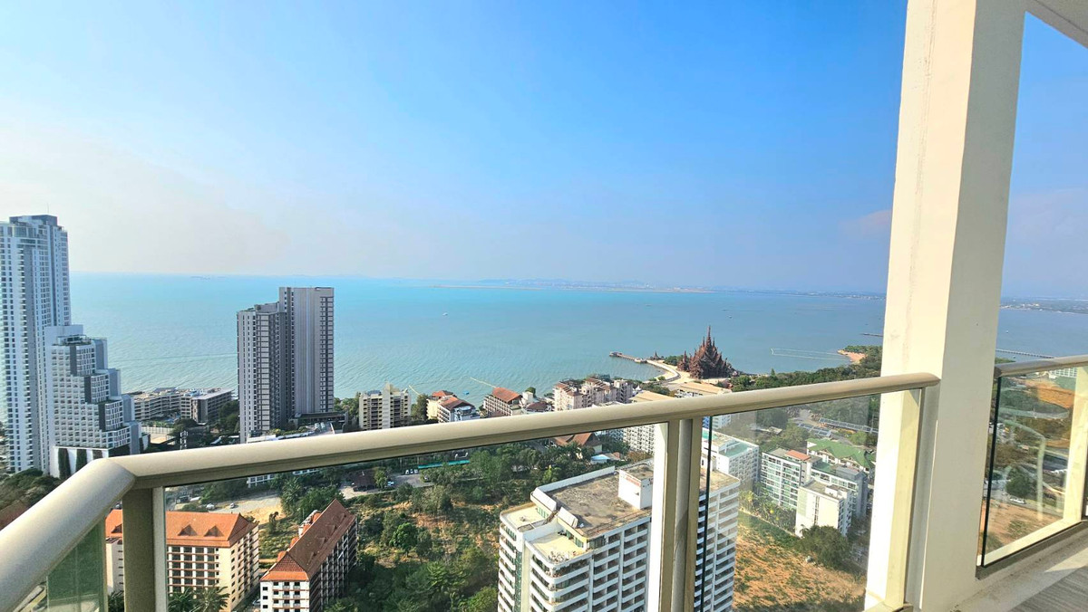 ให้เช่าคอนโดพัทยา บางแสน ชลบุรี สัตหีบ : ให้เช่าเดอะริเวียร่าวงศ์อมาตย์บีช 50,000 บาท/เดือน | 2 ห้องนอน 2 ห้องน้ำ | 70 ตรม. | วิวทะเล | 37 ชั้น