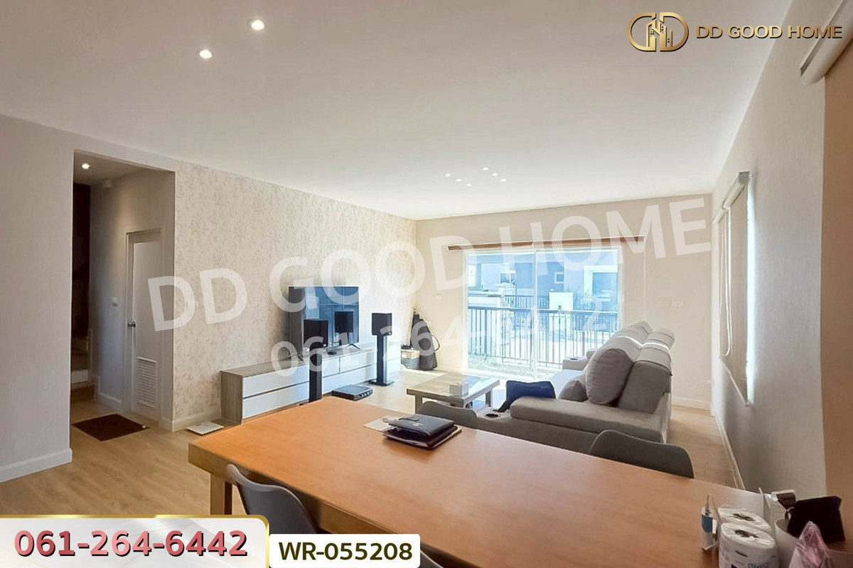 For SalePathum Thani,Rangsit, Thammasat : Twin House, Lake Forest Perfect Place New Ratchaphruek, Pathum Thani, near Robinson Srisaman WR-055208