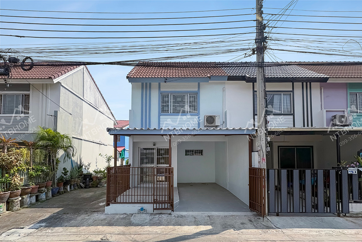 ขายทาวน์โฮมนนทบุรี บางใหญ่ บางบัวทอง : พฤกษา 45 บางใหญ่ แปลงมุม ปรับปรุงใหม่ พร้อมอยู่