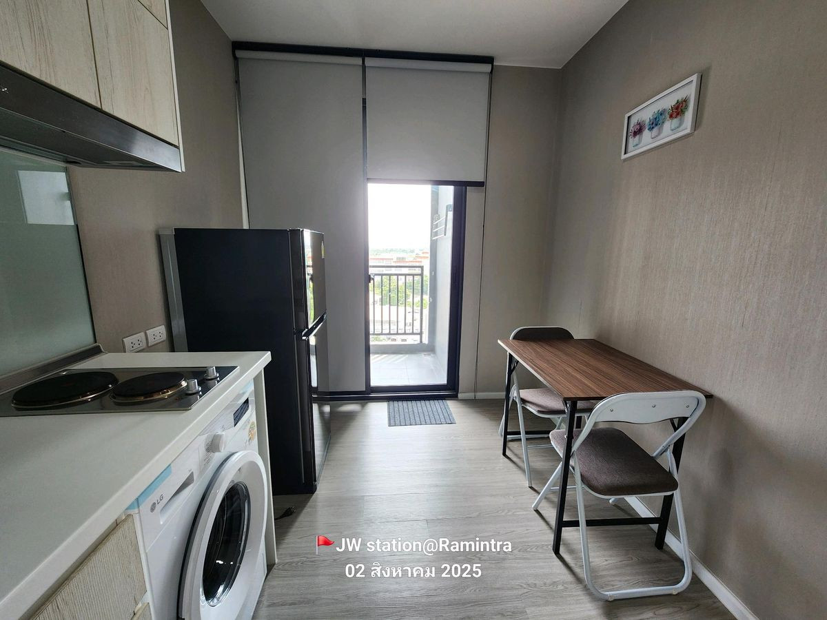 ให้เช่าคอนโดนวมินทร์ รามอินทรา : ปล่อยเช่าคอนโด เจดับบลิว สเตชั่น แอท รามอินทรา