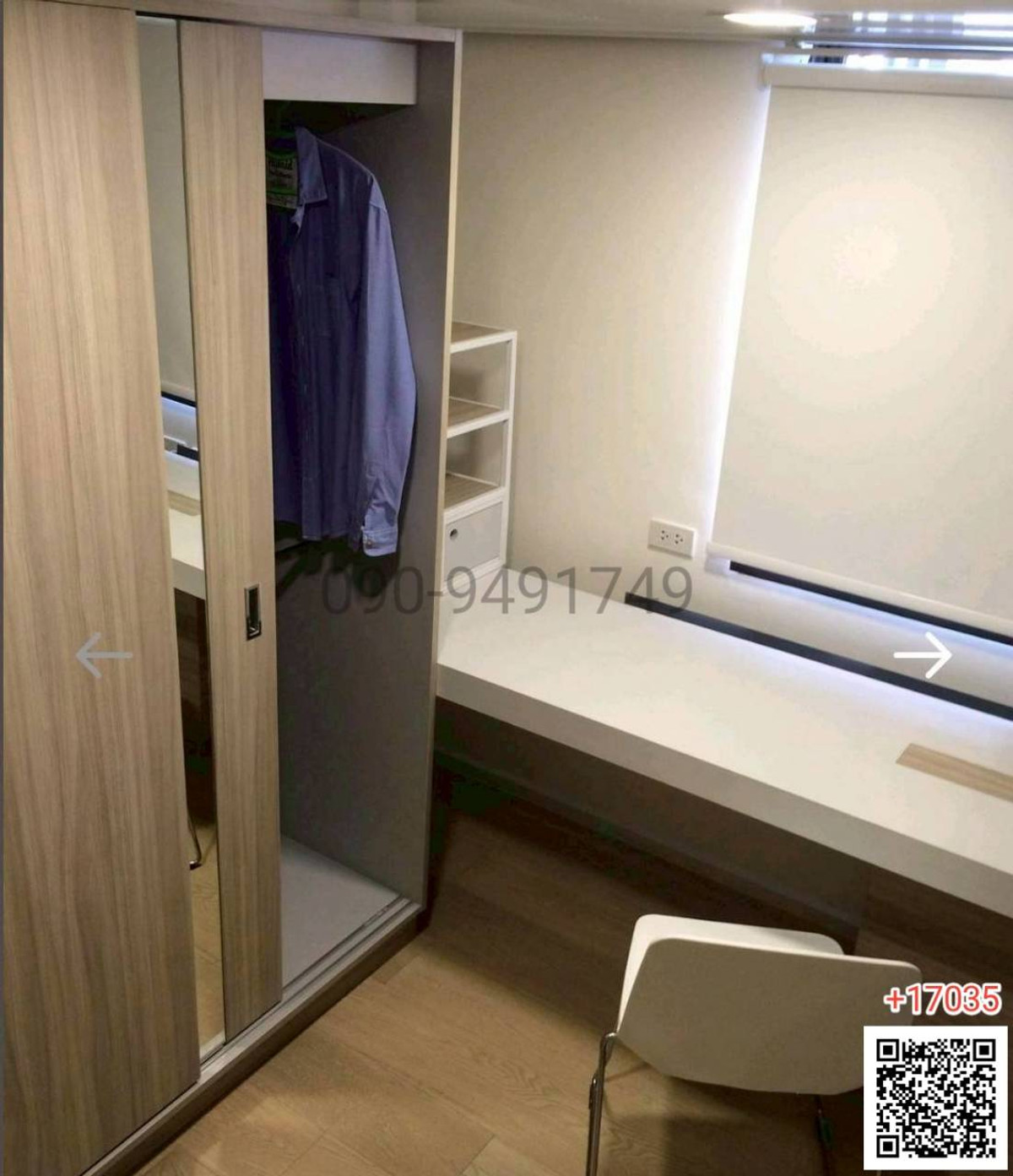 For RentCondoRama9, Petchburi, RCA : Condo for rent, Chewathai Residence Asoke, ready to move in.