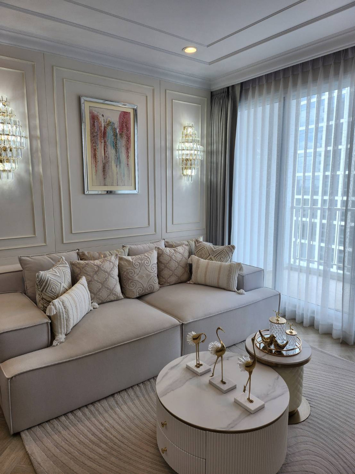 For SaleCondoRama3 (Riverside),Satupadit : Condo for sale Supalai Riva Grande Rama 3, high floor, beautiful view, 2 bedrooms, 75 sq m., ready to move in, 28th floor, fully furnished, good location.