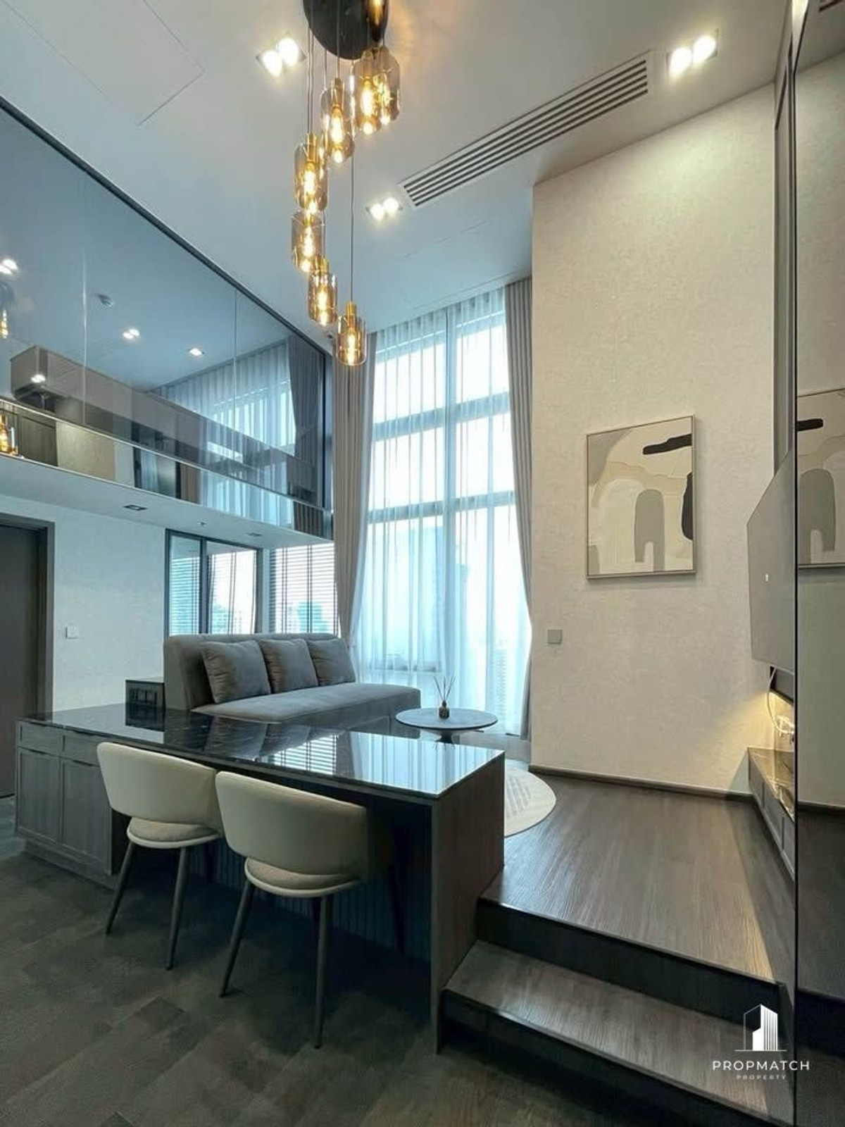 For RentCondoRatchathewi,Phayathai : ⚡️FlashDeal⚡️ConnerRatchathewi (Duplex 1bed1bath) 50sqm. 45,000✅PetfriendlyCondo🐶