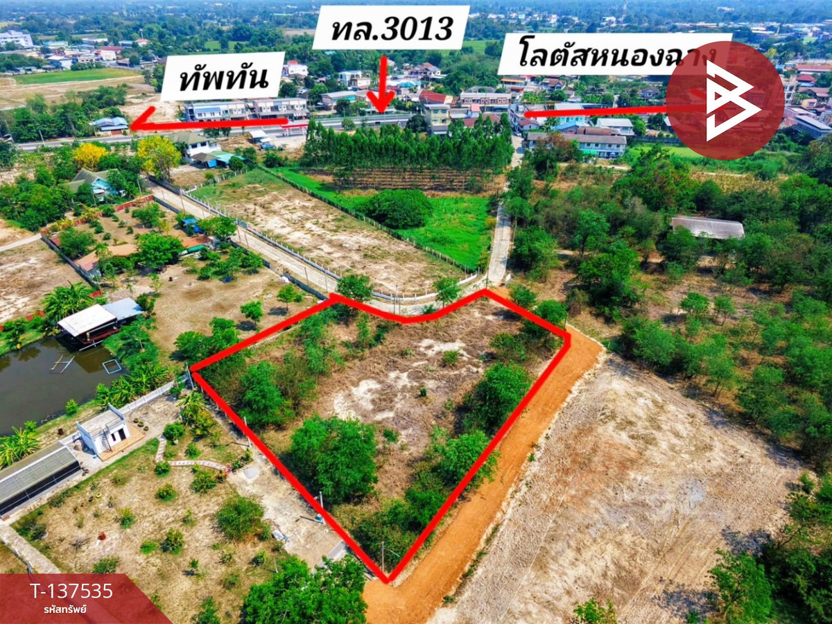 ขายที่ดินอุทัยธานี : ขายที่ดิน เนื้อที่ 1 ไร่ 20.1 ตารางวา ต.หนองฉาง อ.หนองฉาง จ.อุทัยธานี ทำเลดี ราคาถูก