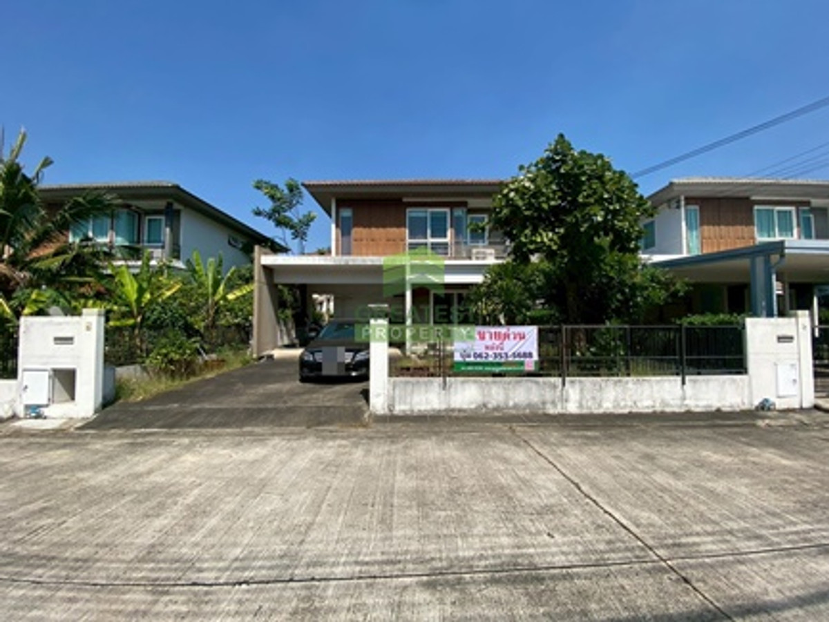 For SaleHouseRathburana, Suksawat : Prueklada Village, Pracha Uthit 90, urgent sale, 2-story detached house, area 54.60 sq m, beautiful house, location near the city.