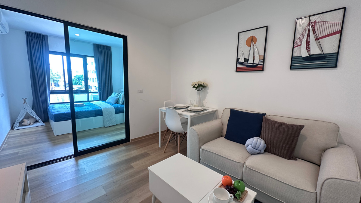 ขายคอนโดพัฒนาการ ศรีนครินทร์ : The Unite Condo อ่อนนุช-พัฒนาการ  คอนโดเลี้ยงสัตว์ได้   เฟอร์ครบ มีงบ Cashback ของแถมมากที่สุด