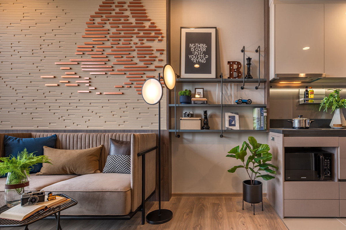 For SaleCondoSukhumvit, Asoke, Thonglor : Oka Haus Sukhumvit 36 ​​/ 1 Bedroom (SALE WITH TENANT), Oka Haus Sukhumvit 36 ​​/ 1 Bedroom (Sale with Tenant) NA045