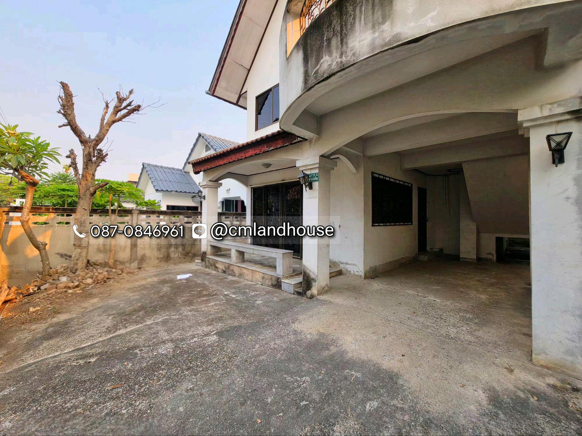 ขายบ้านเชียงใหม่ : ถูกกว่าคุ้มกว่าคอนโด! บ้านวรุณนิเวศน์ ต.แม่เหียะ อ.เมือง ใกล้แยกแม่เหียะ บิ๊กซี แม็คโคร IKEA 2 กม. ใกล้เซ็นทรัลแอร์พอร์ต 4 กม. ใกล้สนามบิน 5 กม. (ขายตามสภาพต้องปรับปรุง)