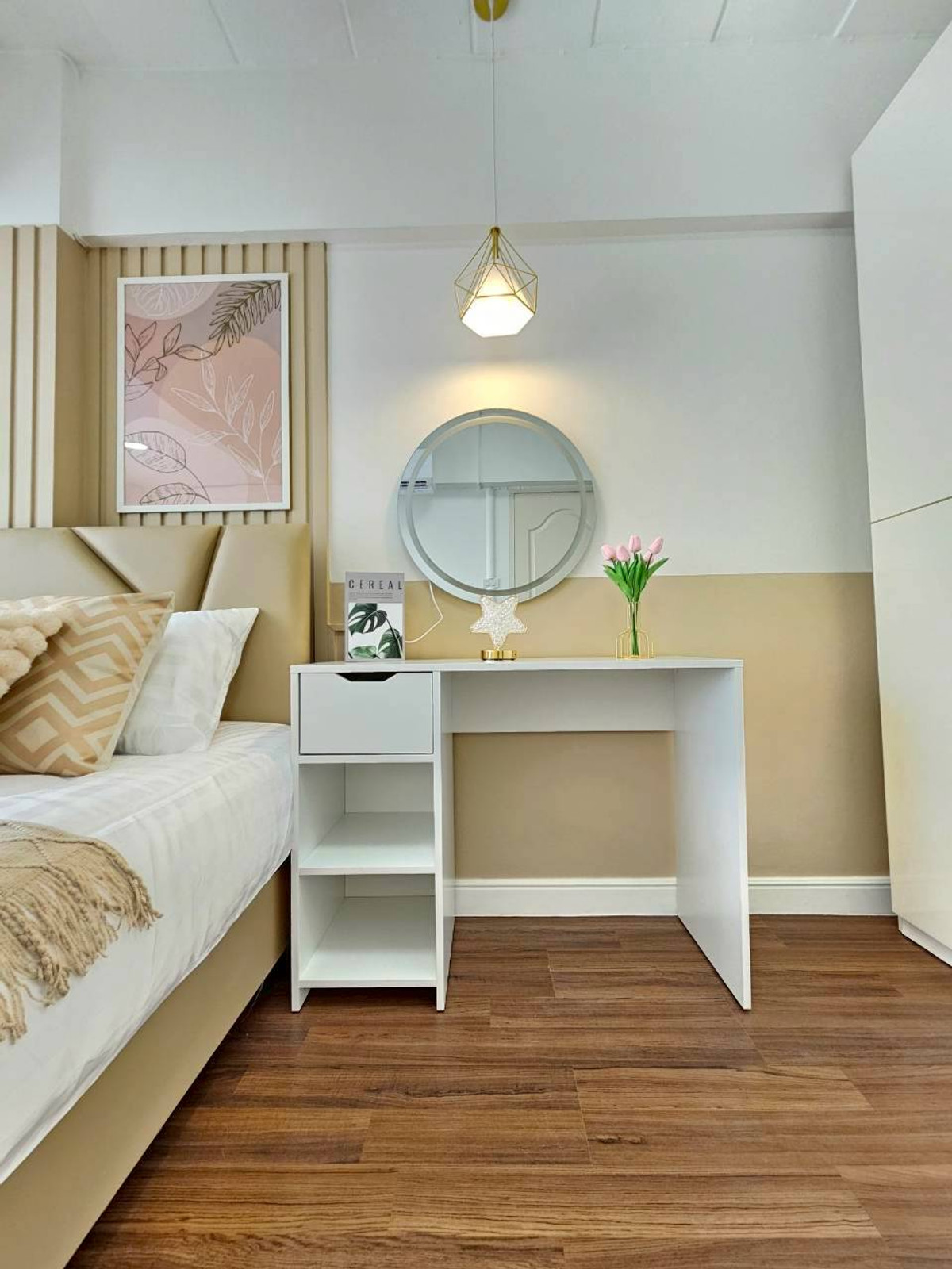 For SaleCondoChokchai 4, Ladprao 71, Ladprao 48, : Good location, near Big C Lat Phrao Very beautifully decorated, 1 bedroom, price 1.49 million, make an appointment to see the room 0925141987