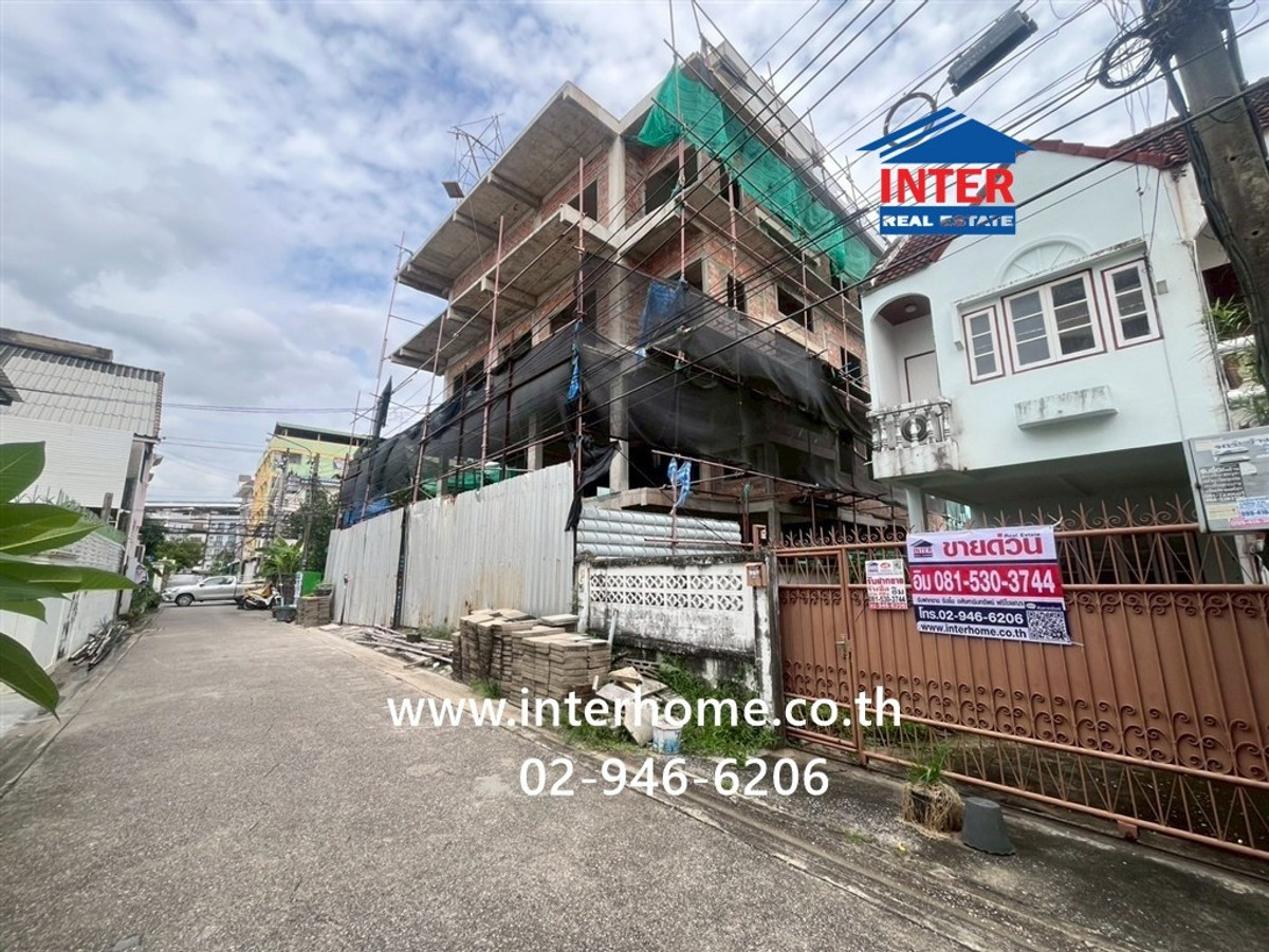 ขายที่ดินเกษตรศาสตร์ รัชโยธิน : ที่ดิน+ทาวน์เอ้าส์ 2 ชั้น 43 ตร.ว. ที่ดิน+ทาวน์เอ้าส์ ซอยพหลโยธิน53 แยก5 ถนนพหลโยธิน ถนนรามอินทรา เขตบางเขน กรุงเทพมหานคร