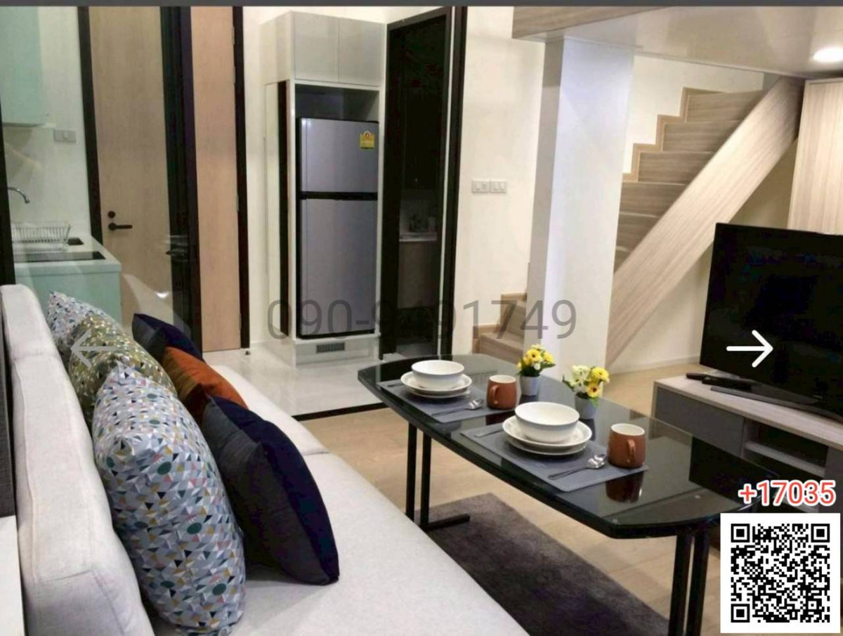 For RentCondoRama9, Petchburi, RCA : Condo for rent, Chewathai Residence Asoke, ready to move in.