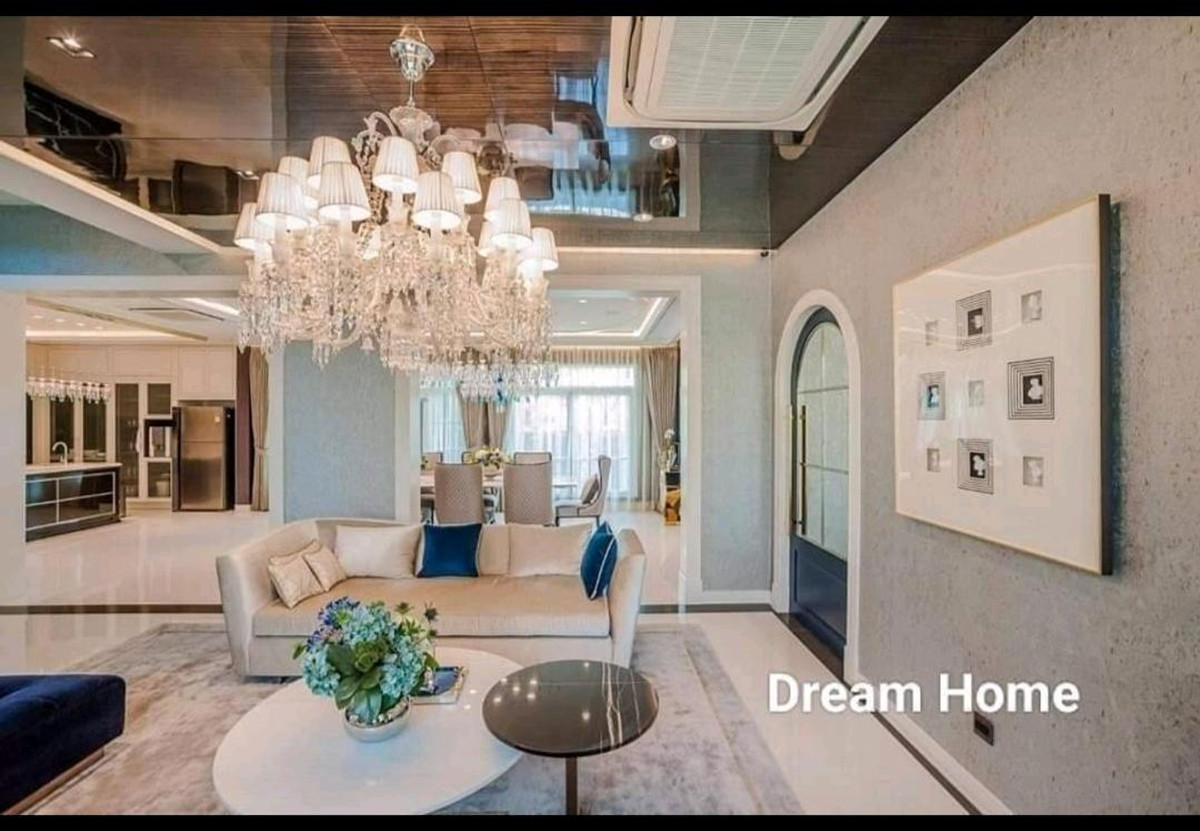 บ้านบางนา แบริ่ง ลาซาล : คฤหาสน์หรู 5 ห้องนอน นันทวัน บางนา กม.7 Tel: 083-966-3665