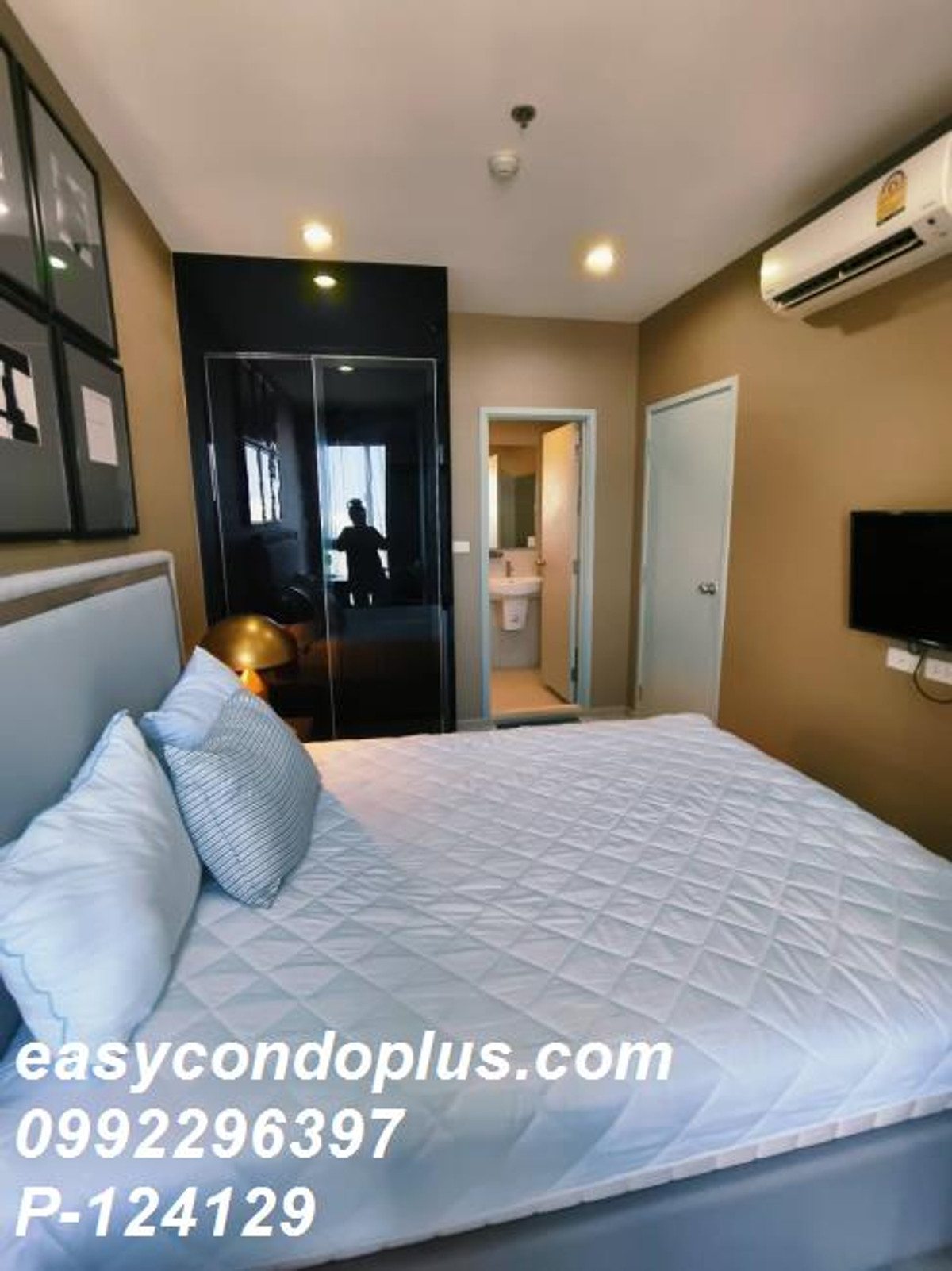 For RentCondoBangna, Bearing, Lasalle : P-124129 Stunning Ideo Mobi Sukhumvit Eastgate 1-Bed Condo near BTS Bang Na, City View, Great Price!   | Line Id: @easycondoplus | 099-229-6397