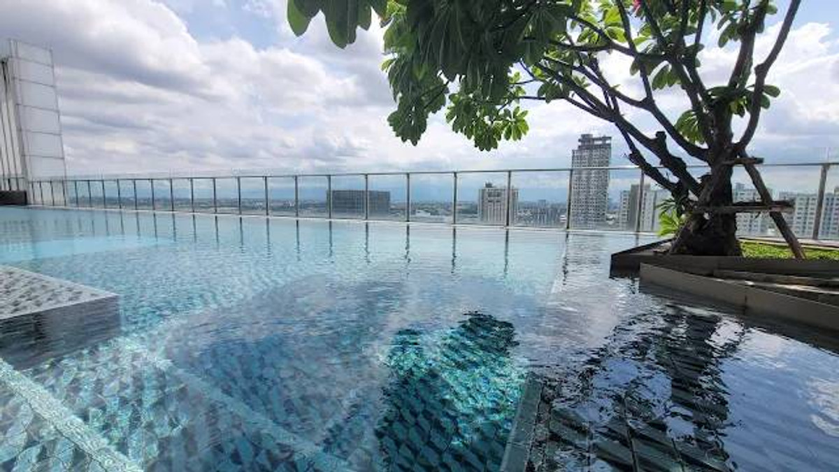 For RentCondoRattanathibet, Sanambinna : Condo for rent, The Hotel Rattanathibet, has a washing machine, near the BTS, parking, no need to compete.