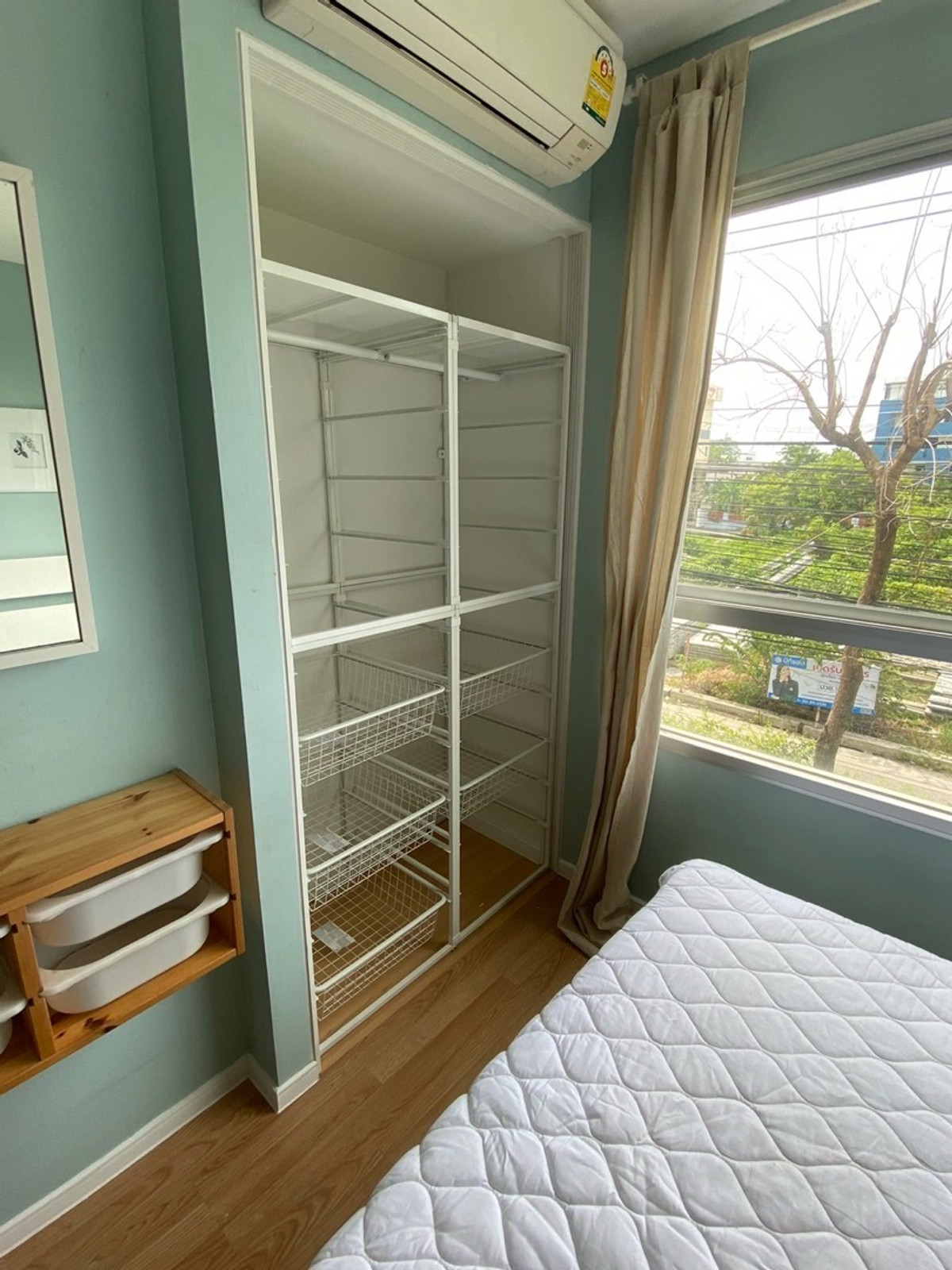 For RentCondoOnnut, Udomsuk : Condo for rent Lumpini Ville On Nut 46, fully decorated with furniture and electrical appliances.