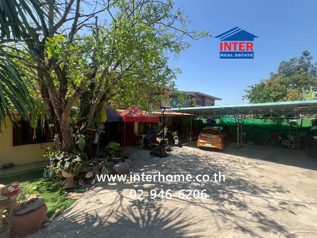 For SaleHouseNonthaburi, Bang Yai, Bangbuathong : 2-story detached house, 113 sq m. Detached house, Soi Wat Som Kliang. Near Phra Pin Market 3 Kanchanaphisek Road, Road 3016 (Pracha Uthit), Bang Yai, Nonthaburi