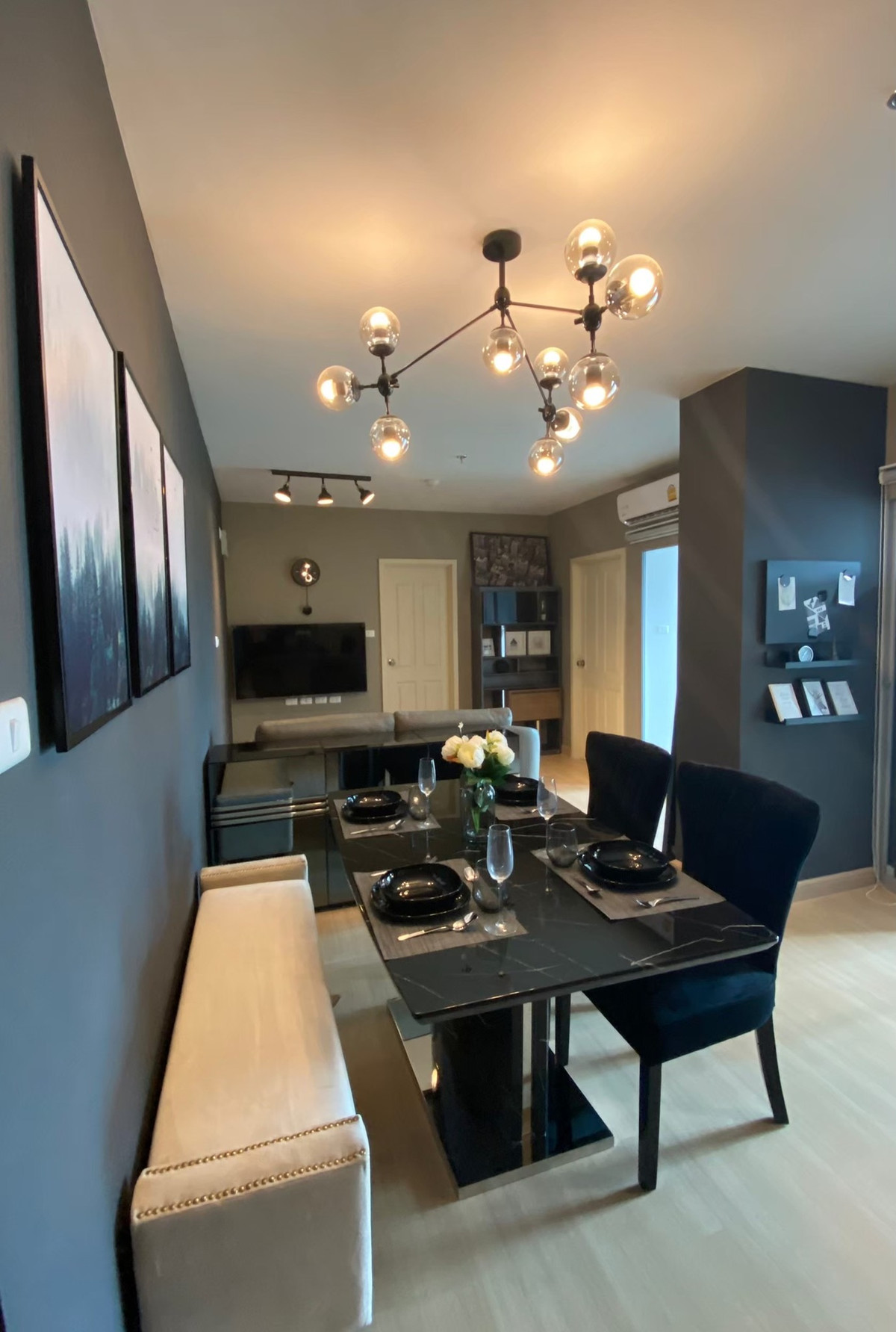 For RentCondoRama9, Petchburi, RCA : 🟦🟩 [For Rent] Supalai Veranda Rama 9 | 2 Bed 2 Bath | 75 sq.m | 30th Floor | 39,000 THB/Month | Ref: T2203 | LINE: @323gqmho 🟩🟦