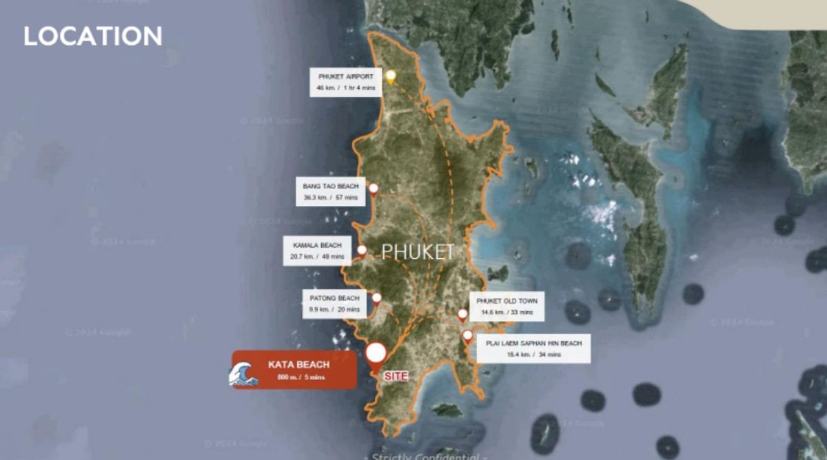 For SaleLandPhuket : 💖 For sale 💖 Land in Phuket tourist zone, 5-3-91 rai, ready for development.