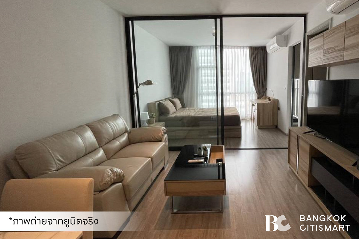 For RentCondoSukhumvit, Asoke, Thonglor : 🔥 Ready to move in RHYTHM Ekkamai (1 bedroom 35 sq.m.) Beautifully decorated room, doesnt block the view. Interested: 095-370-1451 (Kate)