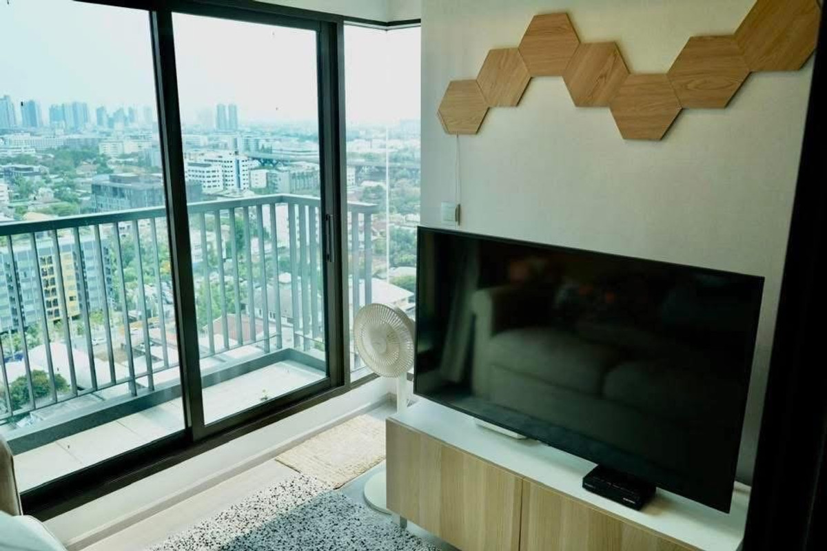 For RentCondoOnnut, Udomsuk : For Rent 🔥 Life Sukhumvit 62 🔥 Fully furnished with appliances, near BTS Bang Chak.