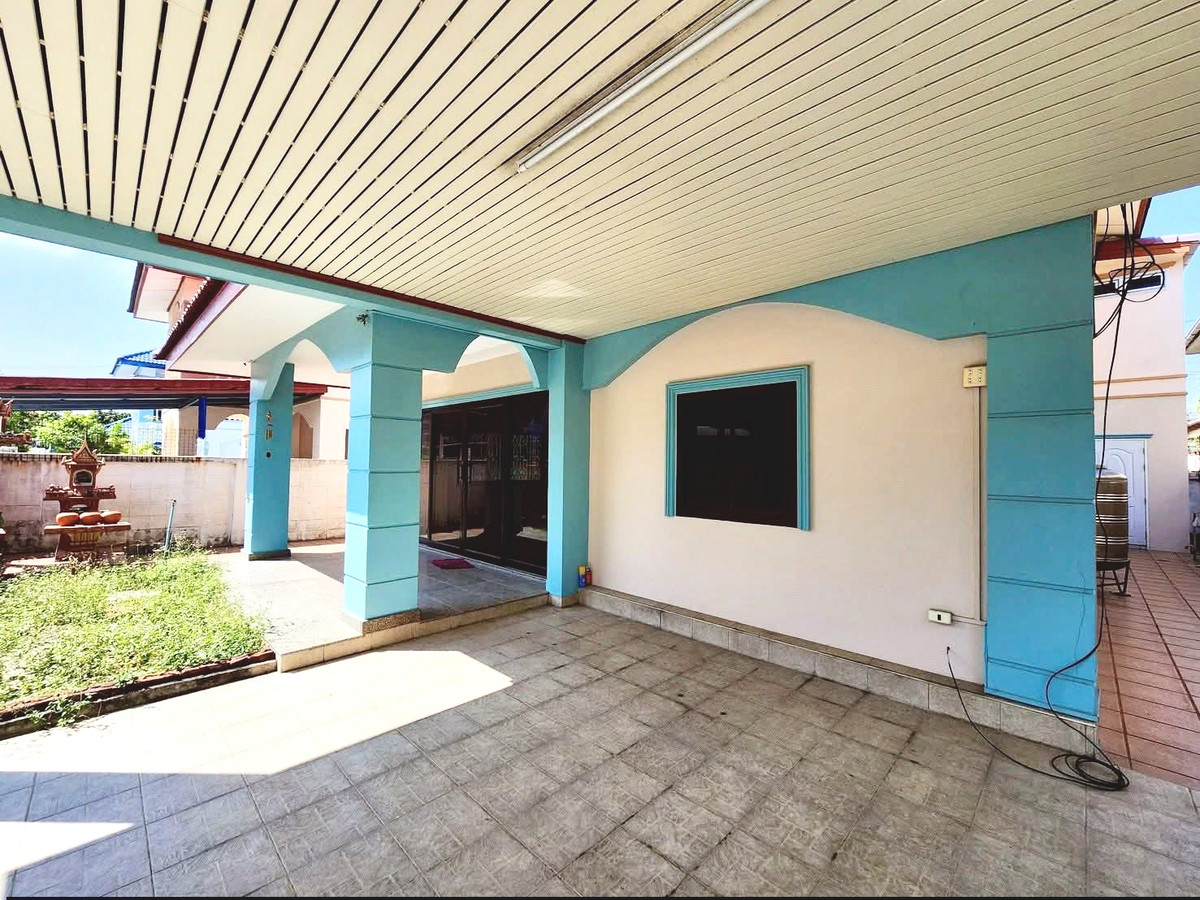 For RentHouseNonthaburi, Bang Yai, Bangbuathong : Single house for rent, Chor Rung Rueang 6 project, Bang Bua Thong, beautiful house, good condition, ready to move in.