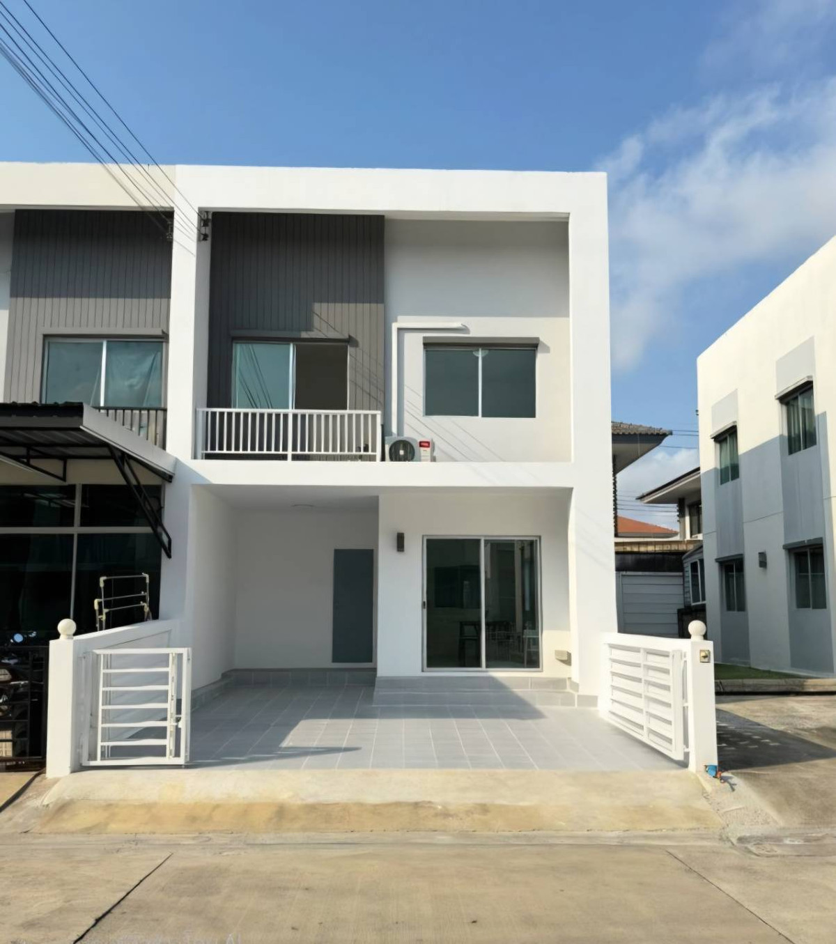 For RentTownhomeRama 2, Bang Khun Thian : Townhome for rent, Habitown Nest Tha Kham - Rama 2, near Lotus Rama 2, only 10 minutes.