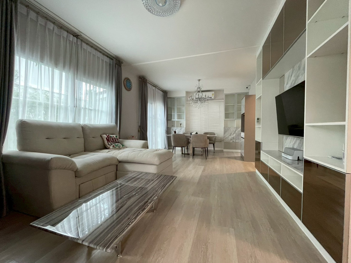 For SaleHousePathum Thani,Rangsit, Thammasat : 95886 - Single house for sale, Village Villaggio Rangsit-Klong 2, Villaggio Rangsit-Klong 2, beautiful house, new, ready to move in.