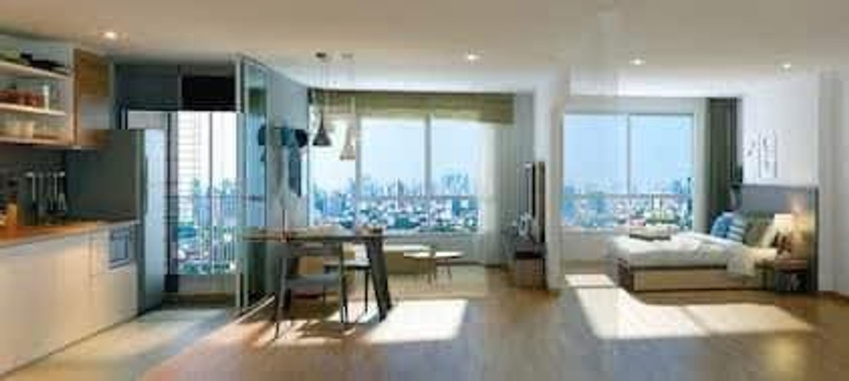 For RentCondoPattanakan, Srinakarin : Condo for rent U Delight Residence Phatthanakan-Thonglor (corner room) Sukhumvit 71, fully furnished, ready to move in.