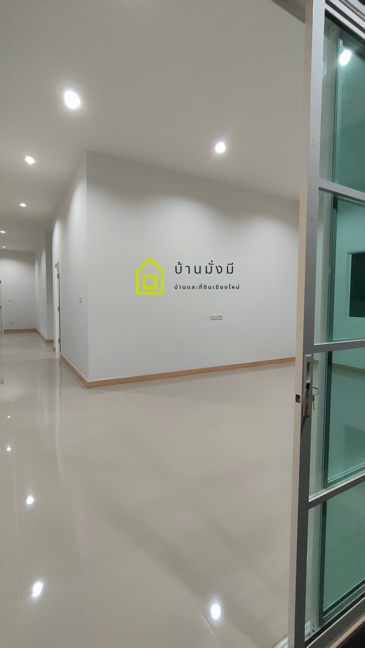 For SaleHouseChiang Mai : House near Nong Chom Intersection (Likhit Chiwan), near Ton Kla School, San Sai District, Chiang Mai.