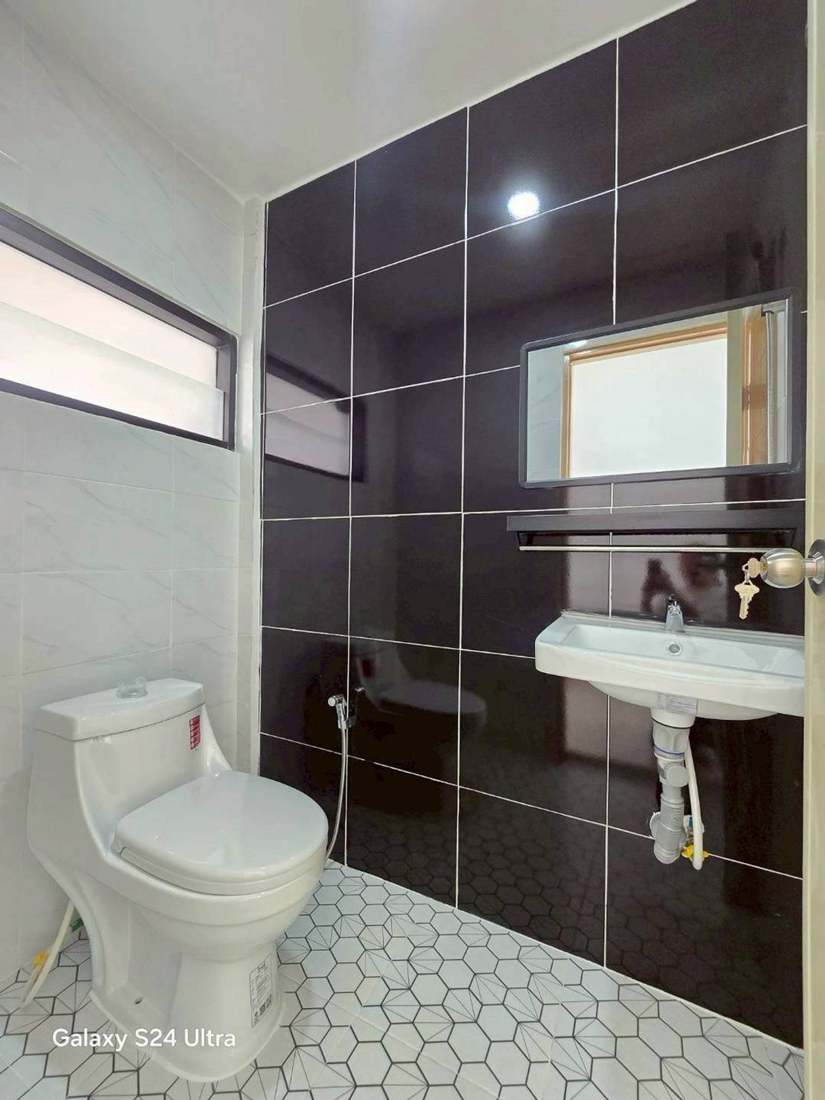 For SaleTownhomeNonthaburi, Bang Yai, Bangbuathong : One-story townhouse for sale, Bua Thong Keha, Sai Noi, 19 sq m, at the beginning of the bus line, newly decorated, free furniture, free transfer.