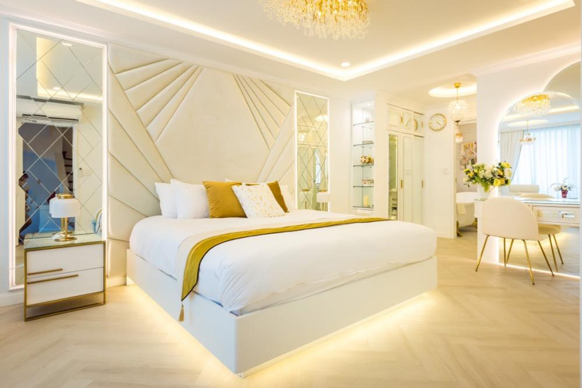 ให้เช่าทาวน์โฮมเลียบทางด่วนรามอินทรา : ทาวน์โฮมสุดหรู 4 ชั้น ตกแต่งสวยงาม ให้เช่า ย่านรามอินทรา-ประดิษฐ์มนูธรรม ใกล้แม็คโคร ฟู้ดเซอร์วิส ประดิษฐ์มนูธรรม เพียง 400 เมตร