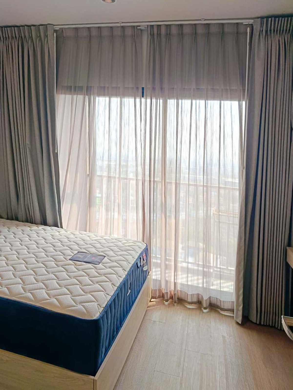 For RentCondoPathum Thani,Rangsit, Thammasat : Condo for Rent Common TU, 2 beds 1 bath 51 Sqm Fully Furnished Near Chiangrak Rd Thammasat Rangsit Khlong Luang Phaholyothin Expressway: KT26R-007