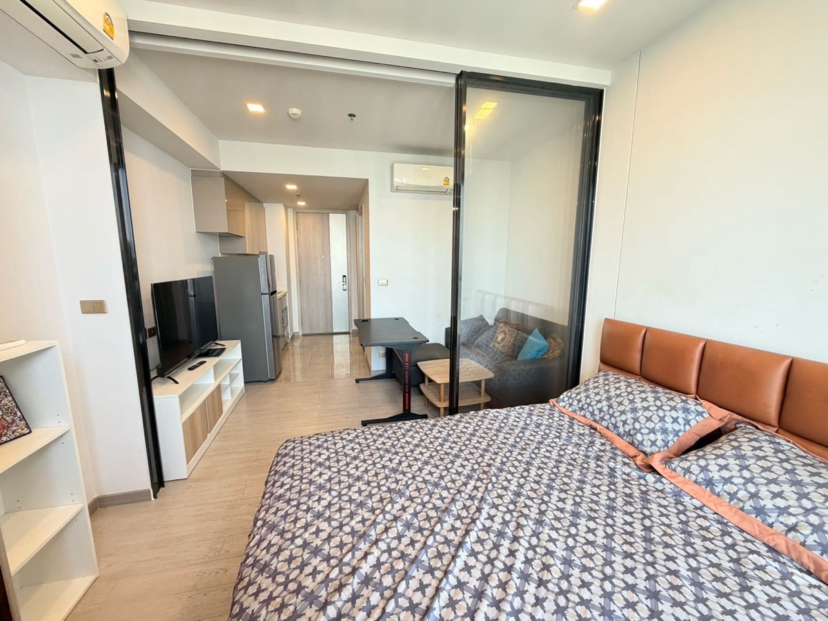 For RentCondoRama9, Petchburi, RCA : 1 bedroom, 41st floor, One9Five Asoke Rama9, ready to move in.