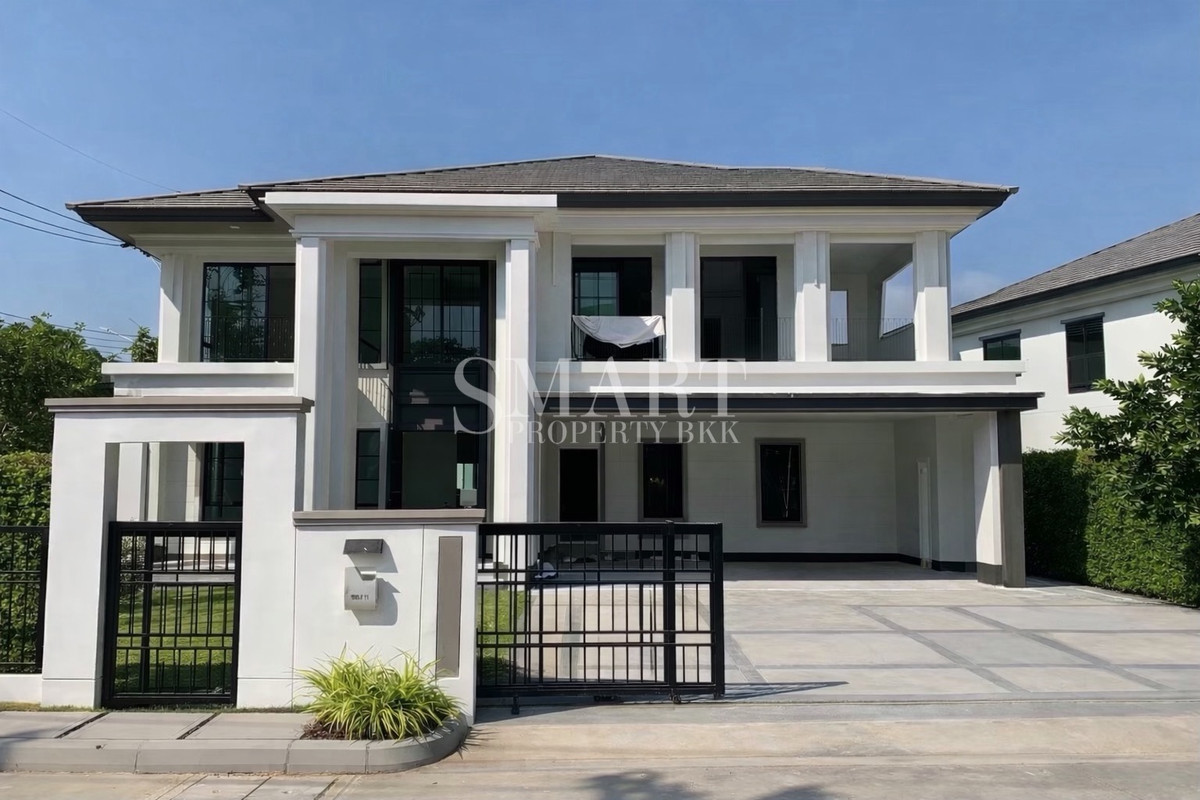 ให้เช่าบ้านปทุมธานี รังสิต ธรรมศาสตร์ : Salila🚩🏡 Setthasiri Pathum Thani 2 | ให้เช่า บ้านหรู วิวสนามกอล์ฟ ใกล้ SISB เดินทางง่าย