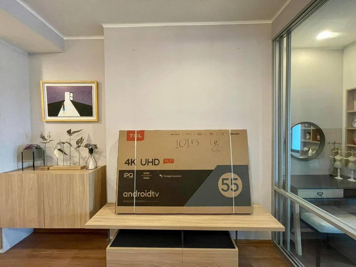 For RentCondoRama3 (Riverside),Satupadit : For rent 1 bedroom, 1 bathroom, U Delight Residence Riverfront Rama 3.