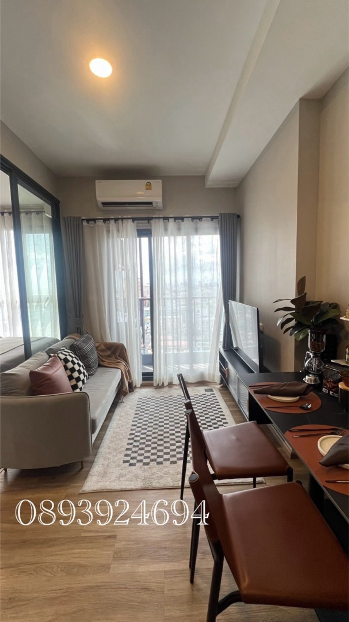 ขายคอนโดรัชดา ห้วยขวาง : คอนโดใหม่มือ 1 ใกล้ Mrt.ห้วยขวางเพียง 250 ม. 1 ห้องนอน 3.58 ลบ. ฟรีคชจ.วันโอน