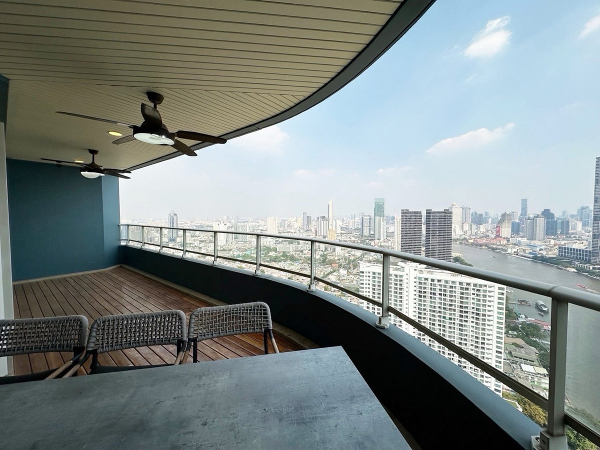 For SaleCondoWongwianyai, Charoennakor : Watermark Chaopraya 4bed 280sqm 52mb