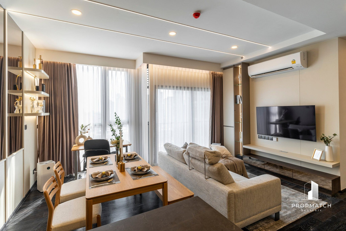 ให้เช่าคอนโดสุขุมวิท อโศก ทองหล่อ : ✨Flash Deal ✨Park Origin Thonglor  (2Bed 2Bath 65.53SQM.) พร้อมอยู่ ! เพียง 75,000 บาทต่อเดือน Tel.0981315848 @propmatch